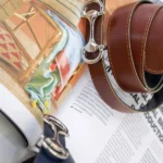 کمربند چرم 6071 با سگگ فلزی