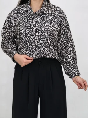 شومیز پلنگی پری مدل 10374