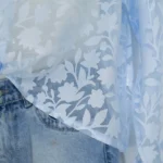 شومیز شیشه ای پری 10351 نمای نزدیک پارچه