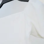 کراپ آستین پفکی 4079 یقه سفید