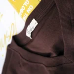 تیشرت یقه هفت 4083 یقه قهوه ای