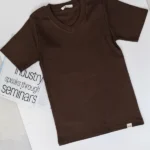 تیشرت یقه هفت 4083 موکا