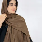 شال برشکا لمه دار 3051 موکا