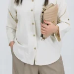 شومیز راه راه 10355 تنخور استخوانی