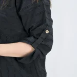 شومیز راه راه 10355 آستین