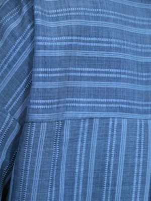 شومیز کوتاه راه راه نخی مدل 10332