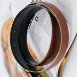 کمربند چرم 6073 شکلاتی