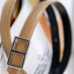 کمربند چرم 6073 نسکافه ای