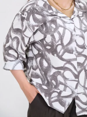 شومیز پوست ماری زنانه مدل 10388.3