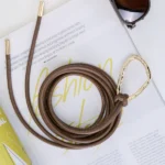 کمربند باریک 6074 قهوه ای