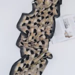 شال برشکا لمه دار 3053.6 مشکی