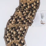 شال برشکا لمه دار 3053.6 قهوه ای