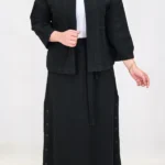 ست دو تیکه مهسا مشکی