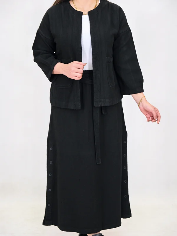 ست دو تیکه مهسا مشکی