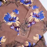 نمای نزدیک شومیز ست سه تیکه ژینا