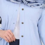 نمای جلو کمر شلوار ست سه تیکه نگین