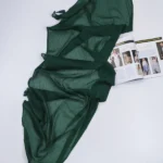 شال سبز ست سه تیکه نیلا