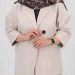 نمای نزدیک کت و شلوار پشت چاک 10263