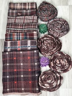 Bershka patterned shawl1